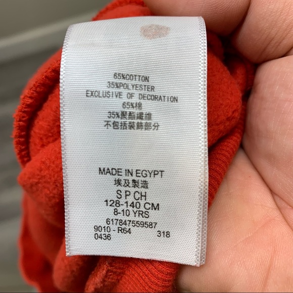 Levis Kids Size S 8-10yrs Logo Hoodie Sweatshirt - Picture 9 of 9